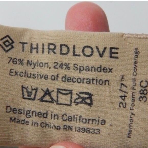 Thirdlove Memory Foam Full Coverage Bra - Picture 2 of 3